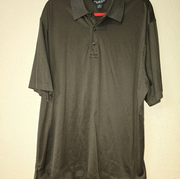 Brooks Brothers Polo Shirt Extra Large Olive Green 100 %Cotton - Picture 5 of 8